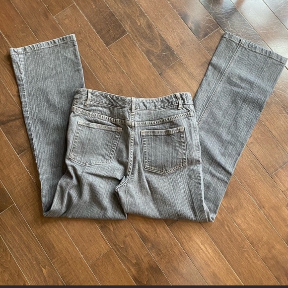 Tahari gray denim - Picture 3 of 6